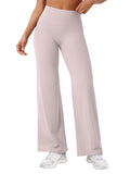 YEOREO Workout Leggings Womens No Front Seam Straight Leggings 29" High Waist Buttery Eddiy Gym Yoga Pants Dusty Pink S