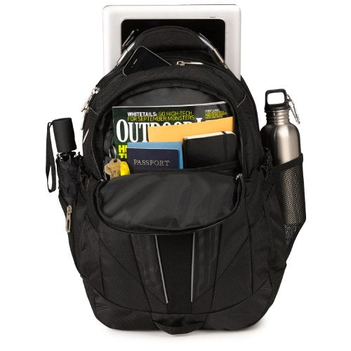 High Sierra XBT Business Laptop Backpack - One Size, Black