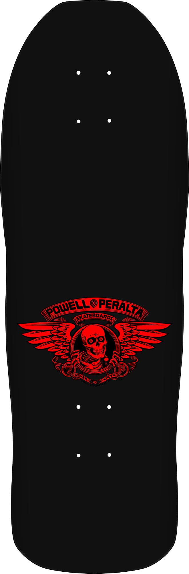 Powell Peralta Mike Vallely Elephant Reissue Skateboard Deck, Blue Foil, 9.85" x 30"