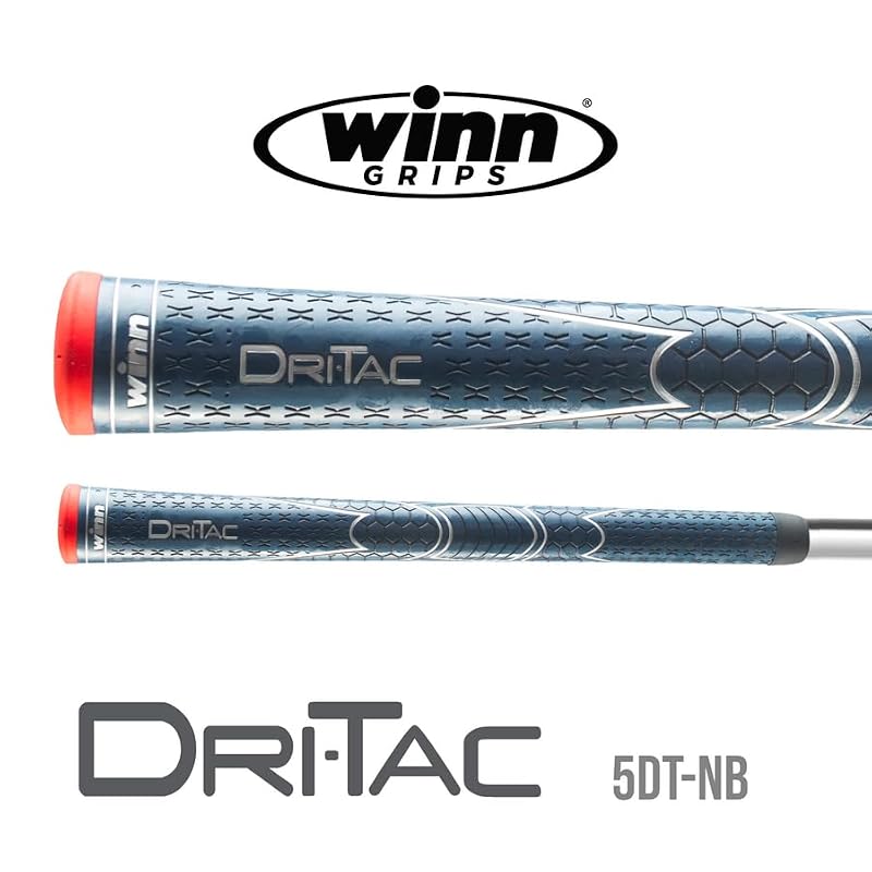 Golf Grip Bundle - 13 Non-Slip All-Weather Winn Dri-Tac Soft Cushioned Grips - Standard Size Navy Blue
