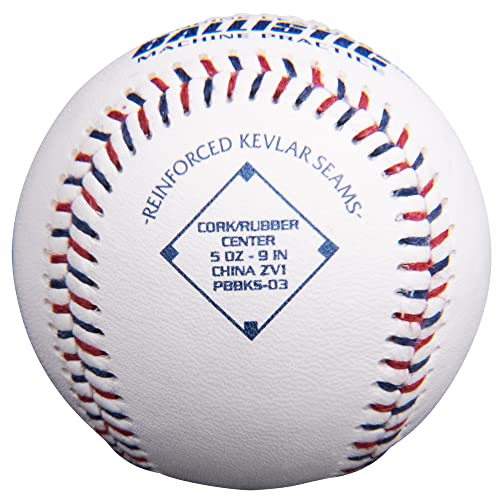 Leather Baseballs for Pitching Machines - 12 Pack Durable Game Balls