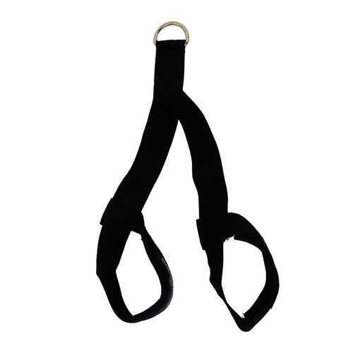 Hip Flexor Training Strap | for Knees Over Toes Workout Cable Machine Attachment | Reverse Squat Strap | Foot Strap