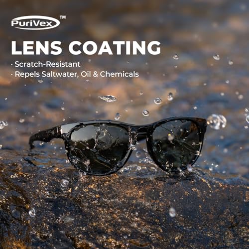 KastKing Alsea Bifocal Polarized Women Sunglasses - Gloss Black Frame, Smoke Lenses, +2.5 Bifocal