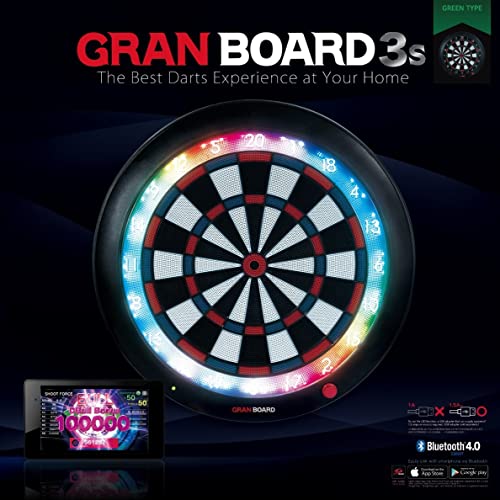 Bluetooth LED Dartboard with App Control - White Edition