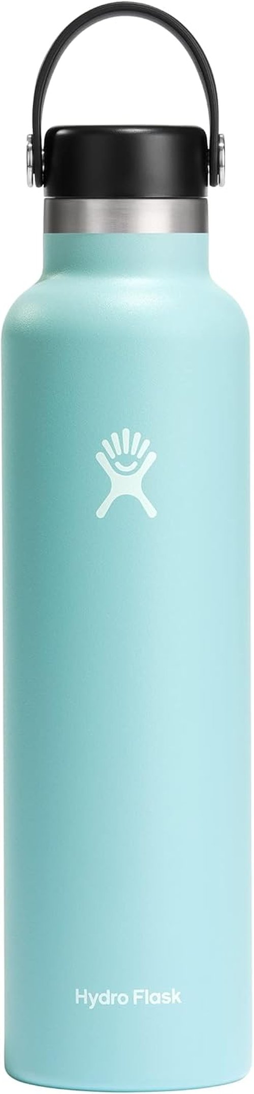 Hydro Flask Water Bottle - Insulated Stainless Steel - Leakproof Design in 24 Oz Dew