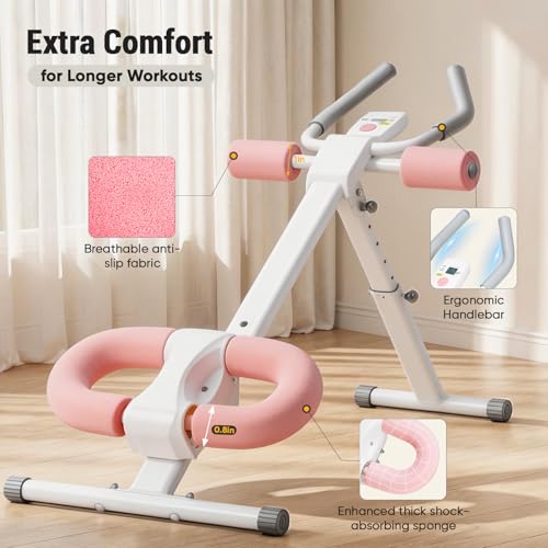 Full Body Home Gym Workout Machine with LCD Display and Adjustable Resistance