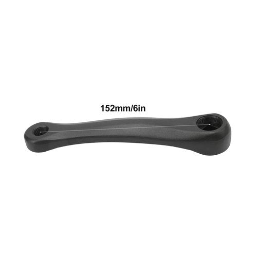 Zunate Crank Arm Left, 152mm Aluminum Alloy Crank Arm Set for Mountain Road Bike, Pedal Crank Leg Replacement
