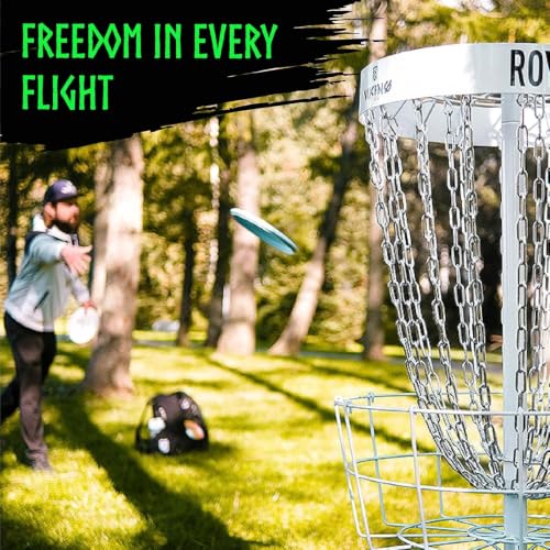 Disc Golf Set 8 Discs - PDGA Approved Complete Starter Pack for All Skill Levels