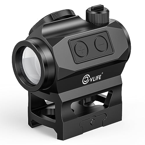 CVLIFE JackalHowl 2MOA Green Dot Red/Green Sight - Motion Awake, Waterproof