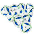 Soccer Ball with Pump - Durable Eco-Friendly 2.5mm PVC Leather & Reinforced Stitching