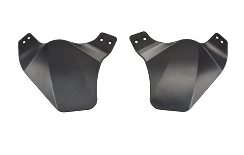 Jadedragon Tactical Airsoft Paintball Up-Armor Side Cover Ear Protection Rail Kit for Fast Helmet (Two Pieces) (Black)