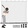 10x40ft Baseball & Softball Backstop Net - Heavy Duty Sports Barrier Netting