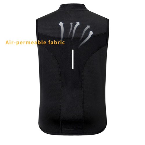 IAGUSOT Kids Softshell Vest Windproof Warm & Breathable, for Cycling, Running, Soccer, Equestrian, Golf, Kids Vest Boys (US, Numeric, 10, 12, Regular, Black)