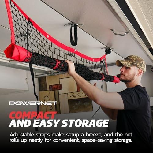 7x7 Baseball & Softball Practice Hanging Net for Hitting and Pitching