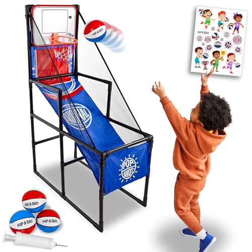 Kids Electronic Arcade Basketball Hoop | Lil’ Pop Plus for Ages 3+