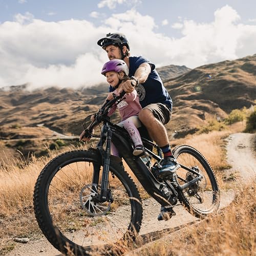 Kids Ride Shotgun Child Bike Seat - Front-Mounted E-Bike Compatible, Adjustable for Ages 2-5