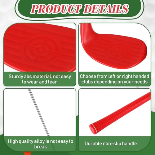 Left Hand 36 Inch Golf Club Set with Oversize Heads - Backyard Practice & Training