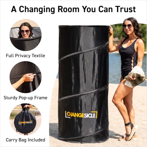 Portable Pop-Up Changing Room Tent with Floor - Privacy Shelter for Beach & Outdoors