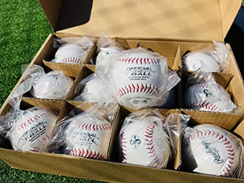 12 Count Youth T-Ball Set - Sponge Rubber Core, Indoor & Outdoor Use - Variation of T-Ball / Dozen