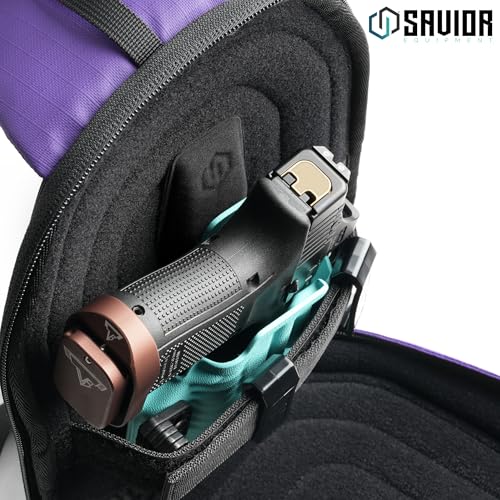 Medium Indigo Savior Equipment Obscura Sling Bag Tactical EDC Crossbody Pistol Holster