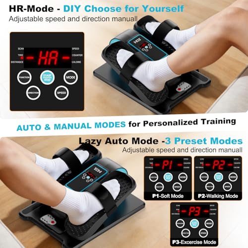 Under Desk Elliptical Machine for Low-Impact Cardio & Muscle Toning