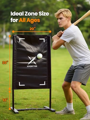 Kids Baseball Bat Set with Strike Zone Target and Accessories - Backyard Play