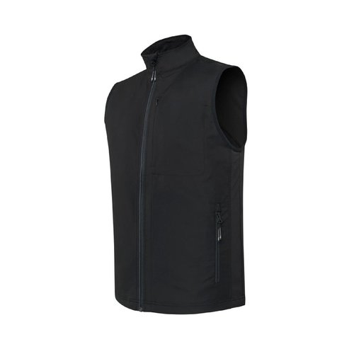 Beretta Men's Turkey Hunting Outdoor Range Lightweight Watertight Regular Fit Windshell EVO Vest, Black, L