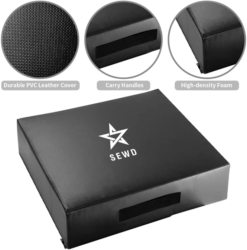 Weightlifting Drop Pad Set for Floor & Noise Protection – 2 Pack