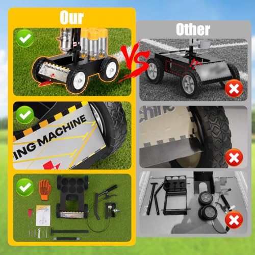 34.8-inch Parking Lot Striping Machine for Lines & Marking, Heavy-Duty, Adjustable Width
