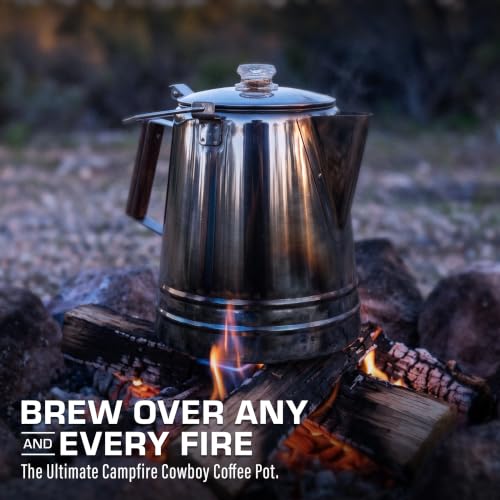 COLETTI Stainless Steel 24-Cup Camping Percolator Coffee Maker