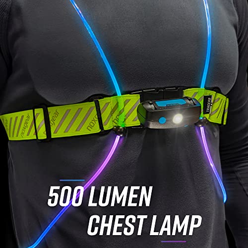 Noxgear Tracer Add-On Chest Light - 500 Lumens USB-C Rechargeable