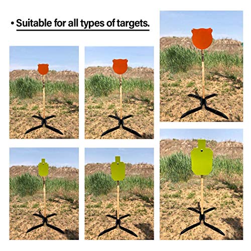 Highwild Target Stand System with 2x4 Mount Kit - Steel Shooting Target Holder & Stand - A- Target Stand Kit