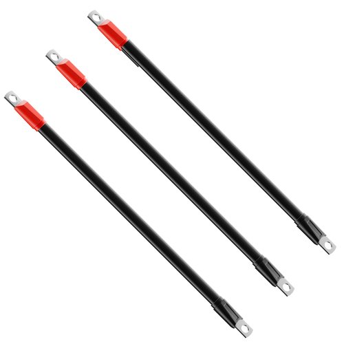 CLUBRALLY Golf Cart Battery Cable Set, Fit for Club Car Precedent 2004-Up with 12V Batteries- 4 Gauge- 2022 Upgrade