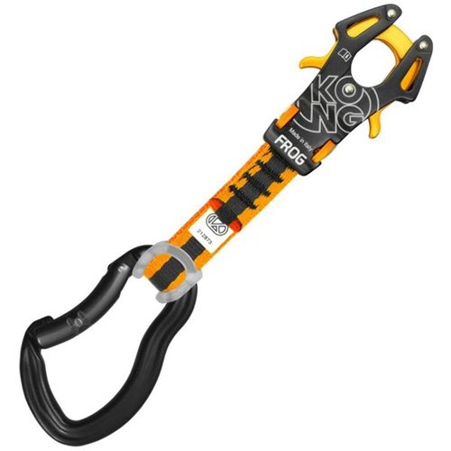 Kong Italy - Frog Quickdraw, Orange/Black