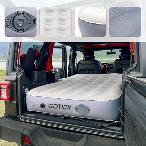 GOTIDY Full Size SUV Air Mattress with Wireless Pump for Jeep Wrangler Ford Bronco Subaru Forester