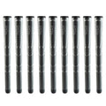 Golf Grip Bundle - 9 Jumbo Dark Gray Round Grips for Men