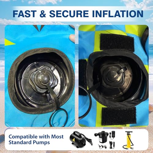 Heavy Duty Towable Tube for Boating - 2 Person Sofa Style Water Toy