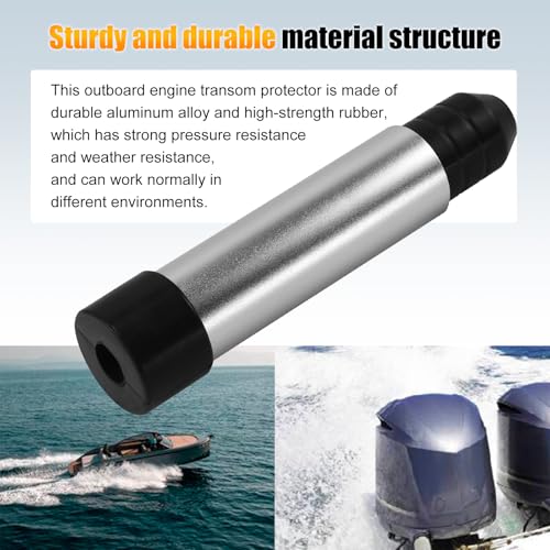 2PCS Transom Saver for Outboard Motors - Aluminum Boat Trailer Support (Variation: 2PCS Support Post)