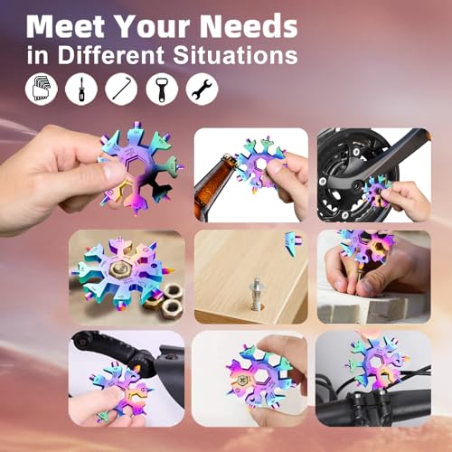 18-in-1 Snowflake Multi Tool - Portable Camping & EDC Gear for Men