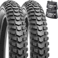 YunSCM 20x3.0 Heavy Duty E-Bike & Mountain Bike Tires – Pack of 2 with Tubes