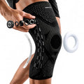 Adjustable Knee Brace with Dial & Gel Patella Pad - Large Left Support