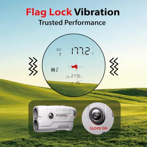 Golf Rangefinder 900 Yards Laser Distance Meter with Slope & Pin Lock
