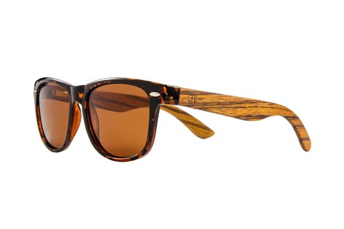FEISEDY Polarized Wood Sunglasses Women Men HD UV400 Driving Fishing Golf Sunglasses B2448