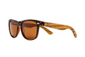 FEISEDY Polarized Wood Sunglasses Women Men HD UV400 Driving Fishing Golf Sunglasses B2448