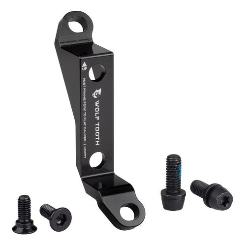 Wolf Tooth Post to Flat Mount Brake Adapter