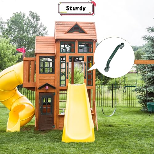 Green Pirate Playground Set Accessories for Swing Set & Climbing Wall Kids Outdoor Play Equipment