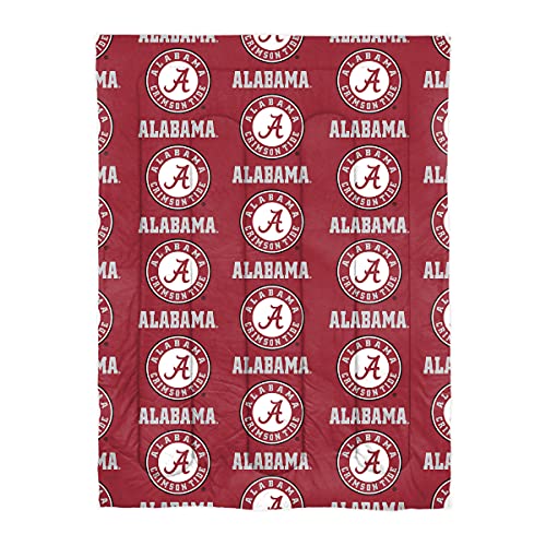 Alabama Crimson Tide Unisex Bed in a Bag Set Twin - NCAA Sports Bedding