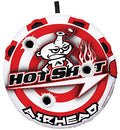 Airhead Hot Shot Towable Tube for Water Sports 1-2 Rider Inflatable Boat Tube