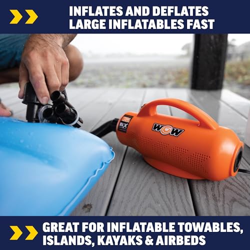 Mega Max Power Pump - 110V AC, 4.5 PSI Max, 950 L/min, Dual Speed Inflator