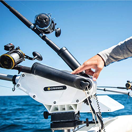 Cannon Low-Profile Swivel Downrigger Mounting Base - Black Composite
